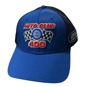 Limited Edition NASCAR Auto Club 400 Blue & Black Cap 278 Of 400 Racing Fan